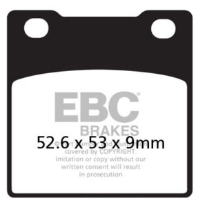 Brake Pads - FA063HH Fully Sintered Rear - EBC - Riders Junction