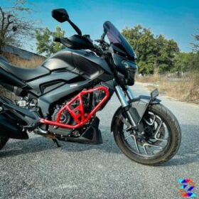 Crash Guard With Slider Red Dominar 400 (2019-2021) - ZANA, ZI-7092 ...