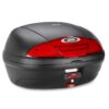 E450 Simply II Top Case - Red Reflectors - GIVI E450N- Riders Junction