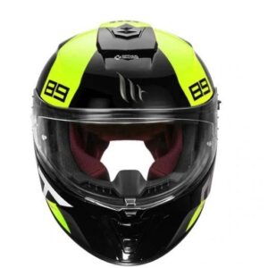 MT Blade 2SV 89 Motorcycle Helmet Flourescent Yellow - Riders Junction