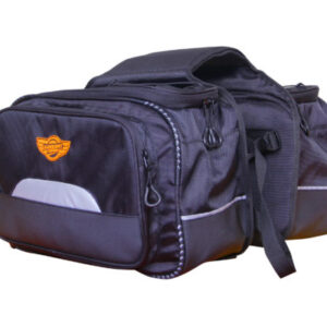 Mustang 50L Saddle Bag with Rain Cover - Guardian Gears - Riders Junction