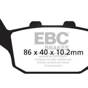 Brake Pads - FA140HH Fully Sintered - EBC - Riders Junction
