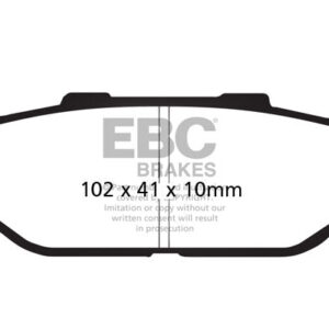 Brake Pads - FA179HH Fully Sintered - EBC - Riders Junction