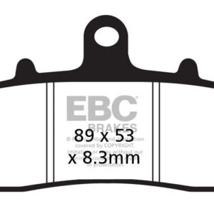 Brake Pads - FA188HH Fully Sintered - EBC Front - Riders Junction