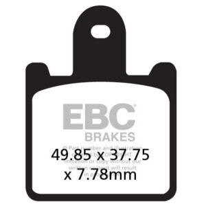 Brake Pads - FA417-4HH Semi Sintered - EBC - Riders Junction