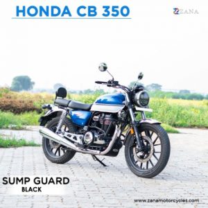 Honda CB 350 black sump guard