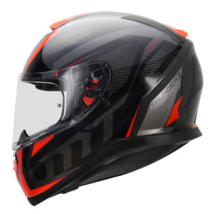 MT Thunder3 SV Rogue Glossy Black & Red Helmet - Riders Junction