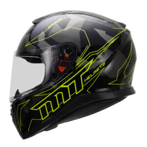 MT Thunder3 SV Stealth Fluorescent Green Helmet - Riders Junction