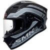 SMK Stellar Bolt Full Face Motorcycle and Two-Wheelers Helmet - MA261 - Riders Junction