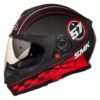 SMK Twister Blade MA236 Black & Red Helmet - Riders Junction