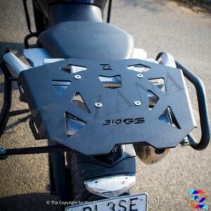 Toprack Plate New Black For BMW G310GS - ZANA ZI-8103 -Riders Junction