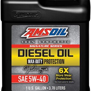 AMSOIL - DEO1G Signature Series Max-Duty Synthetic Diesel Oil 5W-40 - Riders Junction