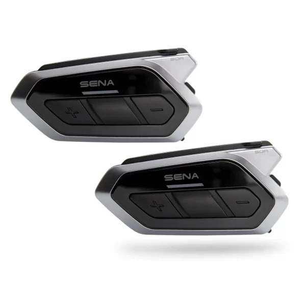 SENA 50R Bluetooth Communication System Dual Pack with Harman Kardon - Riders Junction