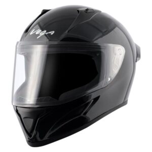 Vega Bolt Black Helmet - Riders Junction
