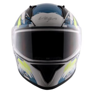 Vega Bolt Bunny White Blue Helmet - Riders Junction