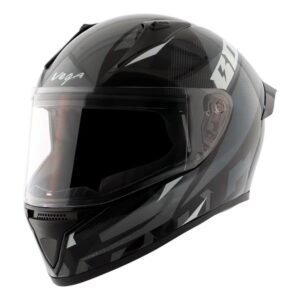 Vega Bolt Macho Black Grey Helmet - Riders Junction