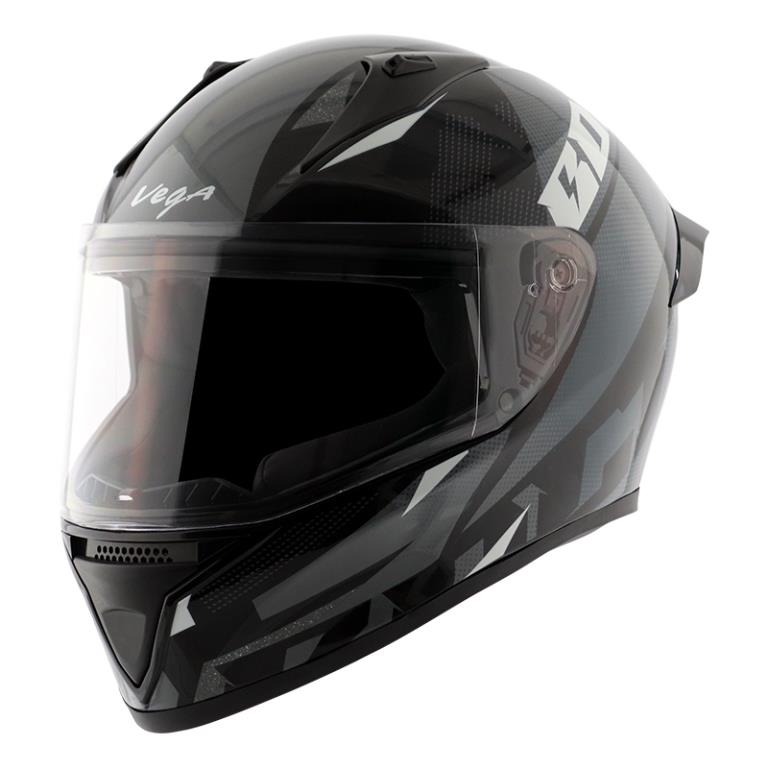 vega helmets full black