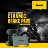Vesrah Yamaha Fazer 25 Brake pads - Ceramic - Riders Junction