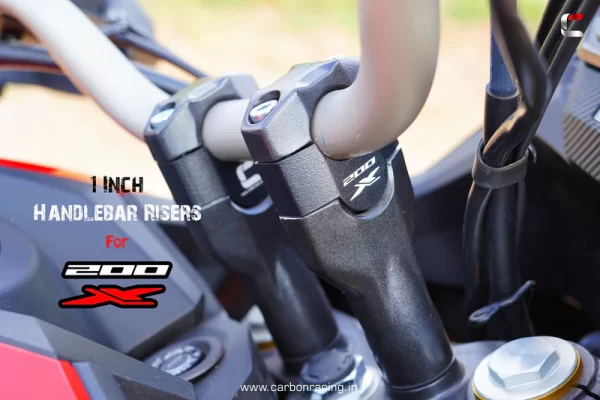 1 Inch Straight Handlebar Risers - CB 200X - Riders Junction