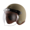 AXOR Retro Jet Helmet (Matt Desert Storm) - Riders Junction