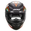 AXXIS Segment Mandalha Matt Black Helmet - Riders Junction