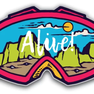Alive Sticker - Wander Looms - Riders Junction