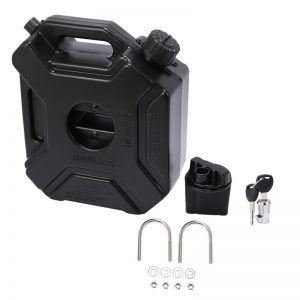 Black jerry can with Lock 5L big
