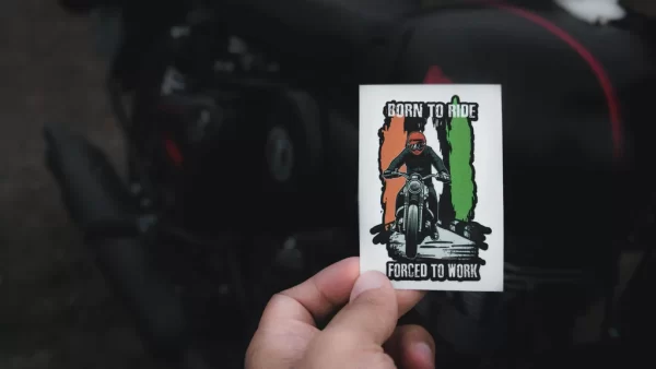 Born To Ride Sticker - Wander Looms - Riders Junction