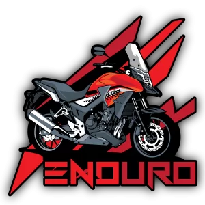 Enduro Sticker - Wander Looms - Riders Junction