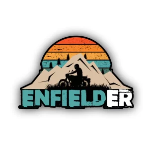 Enfielder Sticker- Wander Looms - Riders Junction