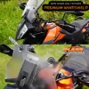 KTM 390 Adventure Touring Clear Windshield (Full Set) - Carbon Racing