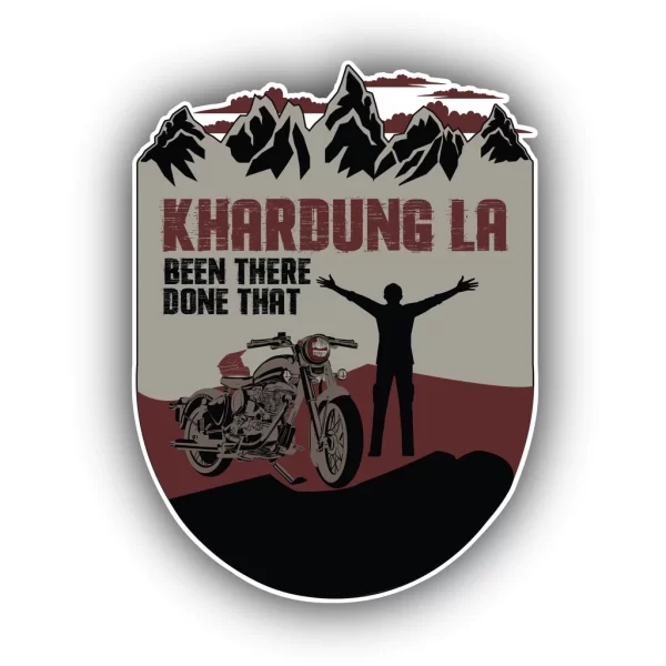 Khardungla Sticker - Wander Looms - Riders Junction