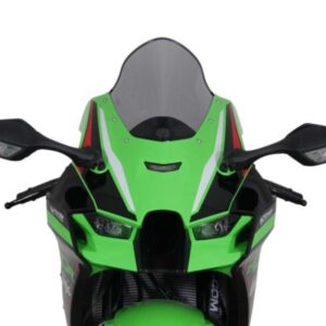 MRA Windscreen for Kawasaki ZX 10R-RR – Racing Windscreen R (2021+)- Racing Smoke - Riders Junction