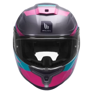 MT Hummer QUO Gloss Pink Helmet - Riders Junction