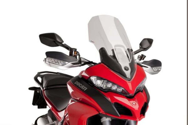 PUIG Windscreen for Ducati Multistrada 950/1200/1260 Touring (2015-20) - Clear