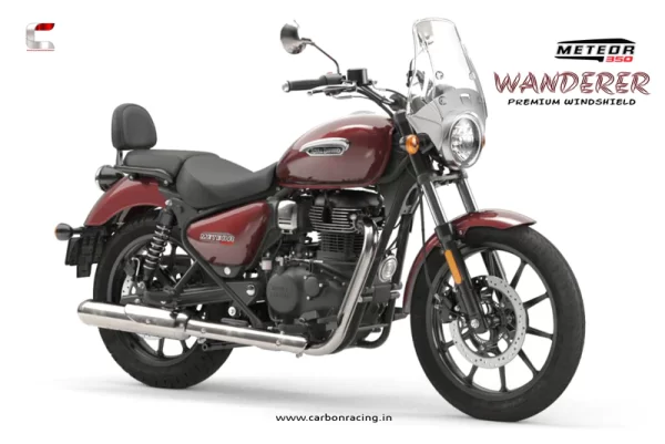 Premium Clear Windshield for Royal Enfield Meteor 350 - Riders Junction