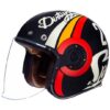SMK Retro Jet - Speed TT Matt Multicolour Helmet - MA213 - Riders Junction