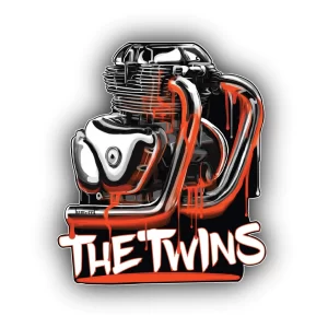 The Twins Sticker - Wander Looms - Riders Junction