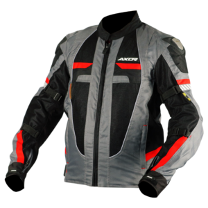 AXOR Falcon Jacket - Black Red - Riders Junction
