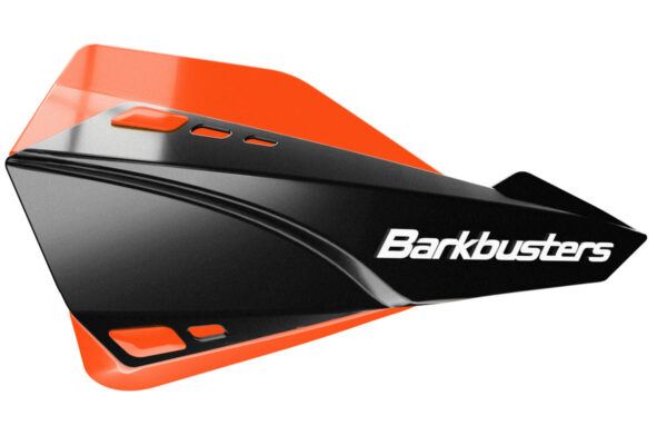 Barkbusters SABRE MX-Enduro Handguards – BLACK (with deflectors in ORANGE) - Riders Junction