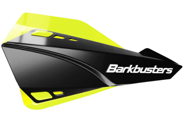 Barkbusters SABRE MX/Enduro Handguards – BLACK (with deflectors in YELLOW HiViz)