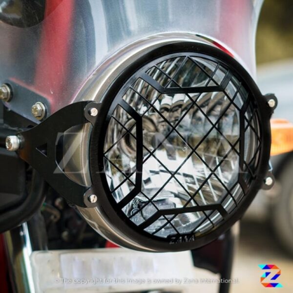 Head Light Grill TYPE-4 Black Himalayan (2016-2022) - ZI-8138