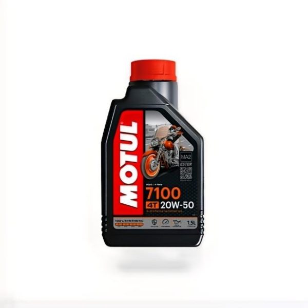 Motul 7100 4T 20W50 Motorcycle Engine Oil - 1.5L