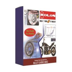 Rolon Brass Chain Sproket Kit BSORCL09 - 350CC CLASSIC -Riders Junction