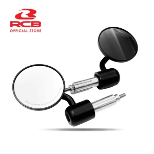 Alloy Side Mirror S7 Series Bar End Type - Universal - RCB