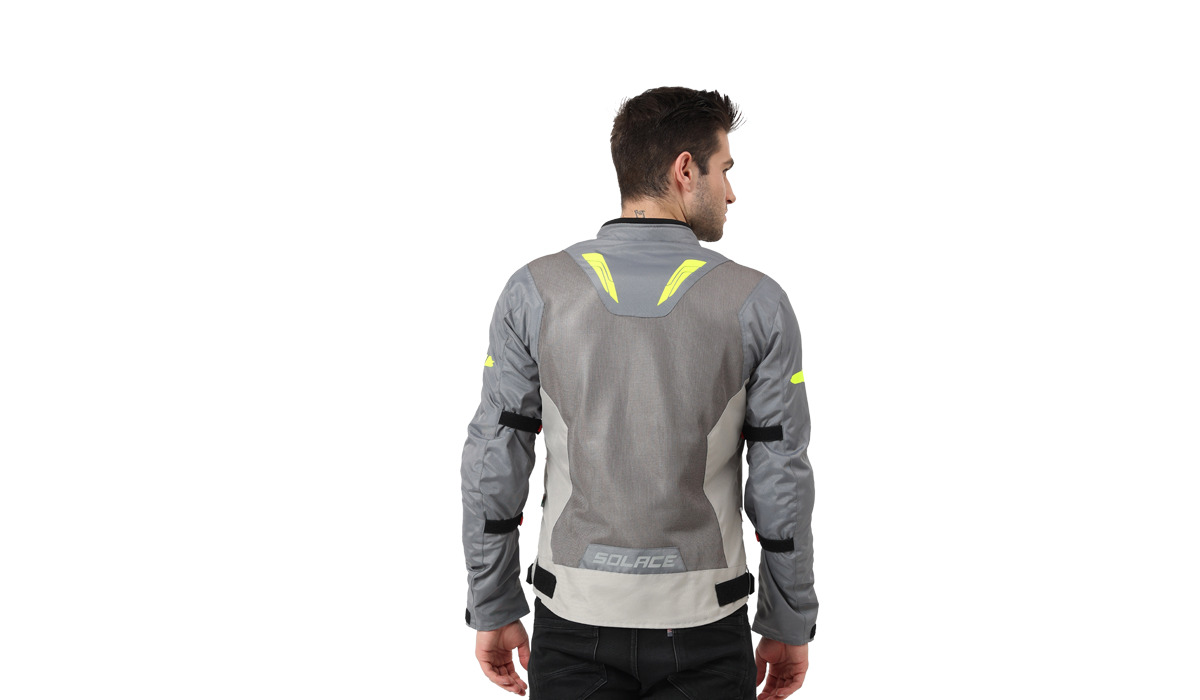 Solace AIR-X Jacket L2 (Grey) – Crossroad the biker stop-mncb.edu.vn