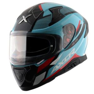 Axor Apex Turbine D/V Motorcycle Helmet - Blue Red