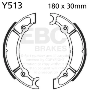 Brake Pads - FA513 Organic - EBC