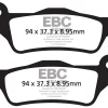 Brake Pads - FA643HH Fully Sintered - EBC (Front)