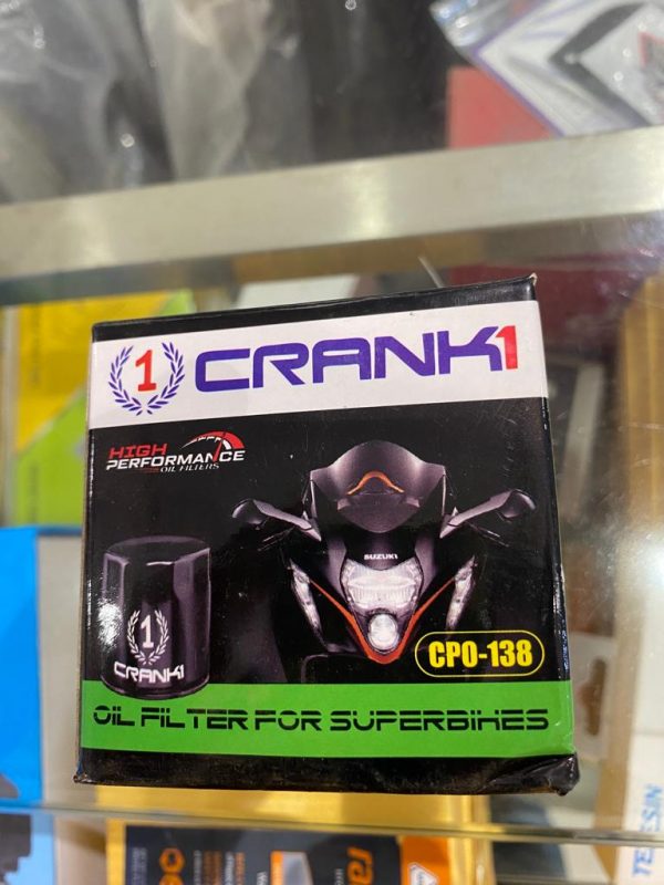 Crank1 - Black Oil Filter - CPO-138